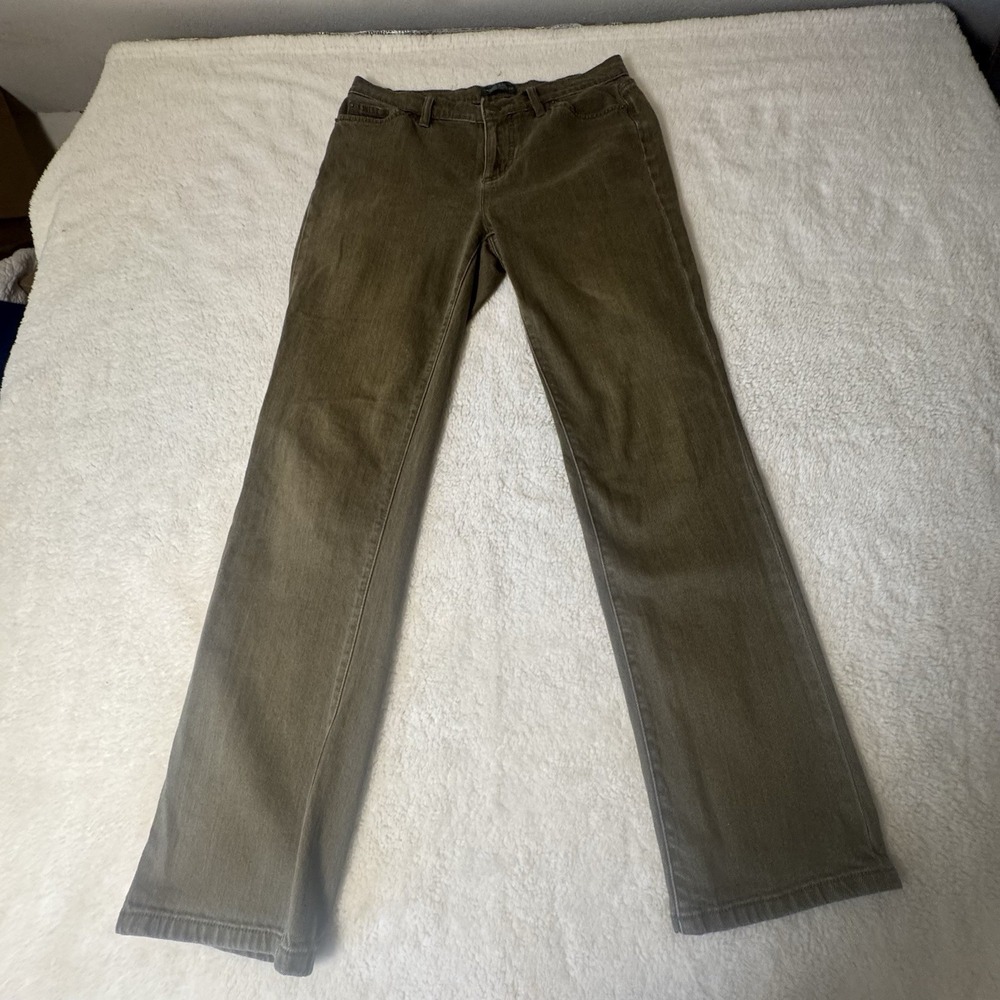 Ralph Lauren LRL Petite Women's Size 6P Brown Bootcut Stretch Jeans